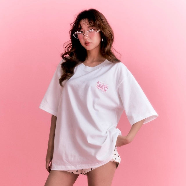Destiny Oversized Tee (White)